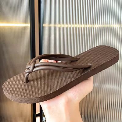 Colorful anti-slip custom beach flip flops for wholesale