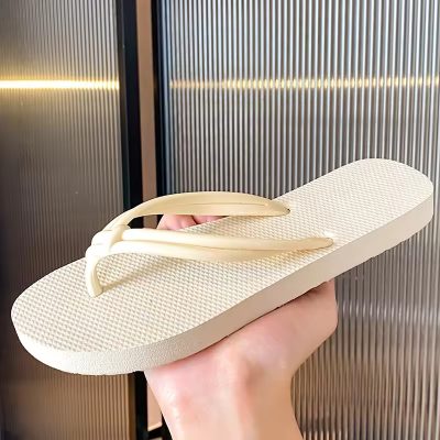 Colorful anti-slip custom beach flip flops for wholesale