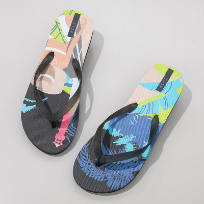 Unisex soft PE flip flops for summer custom wholesale