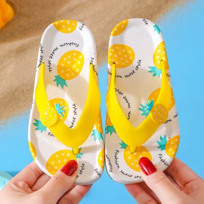 Cute anti-slip summer flip flops for boys and girls