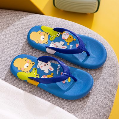 Cute summer indoor flip flops lightweight non-slip slippers