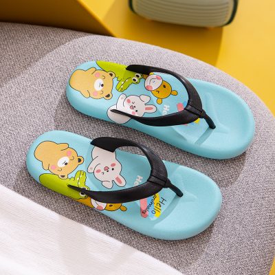 Cute summer indoor flip flops lightweight non-slip slippers
