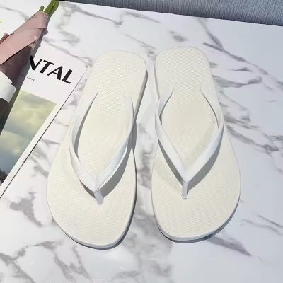 Printed EVA flip flops for women with rubber outsole