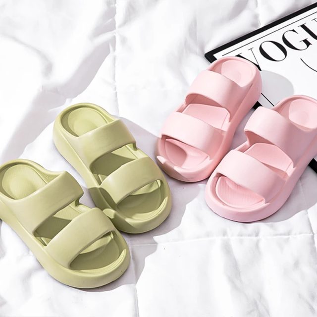 Solid color soft seabeach sandals for women slippers (4) Solid color soft seabeach sandals for women slippers (4)