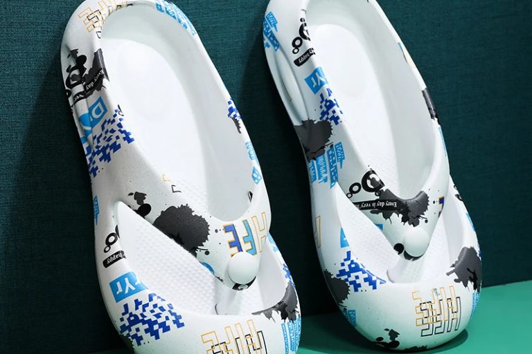 Summer beach non slip platform slide men flip flops (1) Summer beach non slip platform slide men flip flops (1)