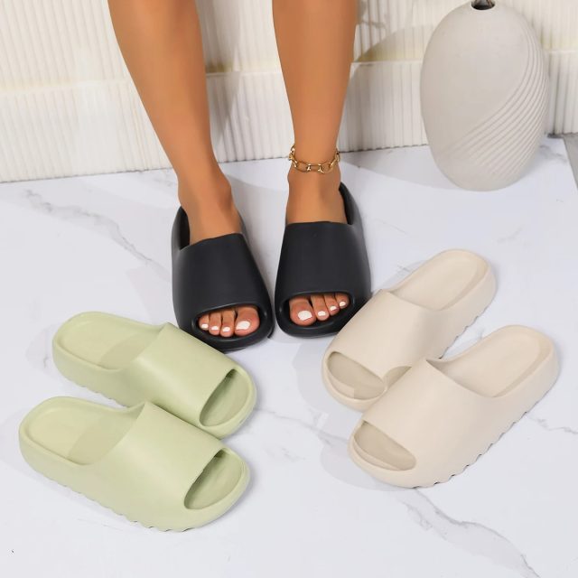 Summer ladies slipers platform fashion sandals (3) Summer ladies slipers platform fashion sandals (3)