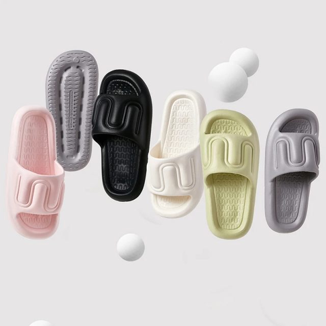Women thick platform cloud slippers ladies sandals (6) Women thick platform cloud slippers ladies sandals (6)