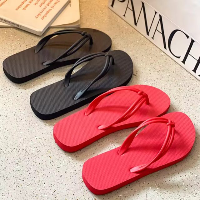 Custom colorful beach flip flops with anti-slip sole (8) Colorful anti-slip custom beach flip flops for wholesale